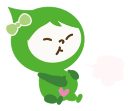 "LUCKY COLOR chan"(English) sticker #8085706