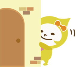 "LUCKY COLOR chan"(English) sticker #8085707