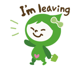 "LUCKY COLOR chan"(English) sticker #8085710