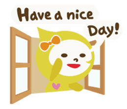 "LUCKY COLOR chan"(English) sticker #8085711