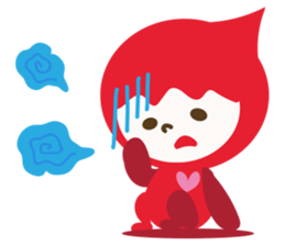 "LUCKY COLOR chan"(English) sticker #8085712