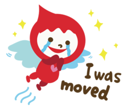 "LUCKY COLOR chan"(English) sticker #8085716