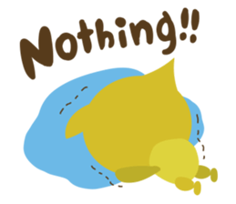 "LUCKY COLOR chan"(English) sticker #8085719