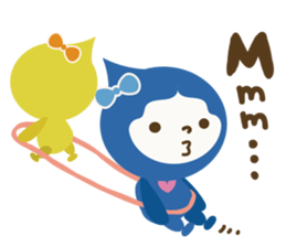 "LUCKY COLOR chan"(English) sticker #8085721