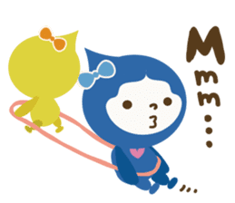 "LUCKY COLOR chan"(English) sticker #8085721