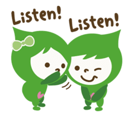 "LUCKY COLOR chan"(English) sticker #8085726