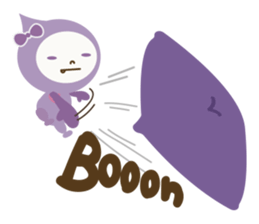 "LUCKY COLOR chan"(English) sticker #8085731