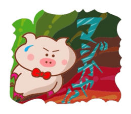 The world of the Tottori,Yonago dialect1 sticker #8085746