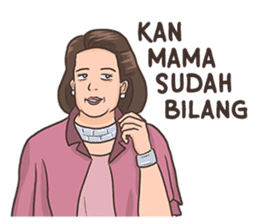 Mama Gaul sticker #8085901