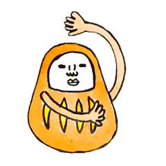 Talking Rainbow Daruma vol.5