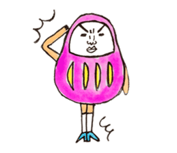 Talking Rainbow Daruma vol.5 sticker #8086235