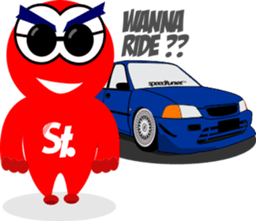 Speedtuner Official Sticker sticker #8086269