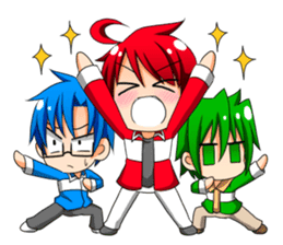 RGB hero cadet sticker #8086576