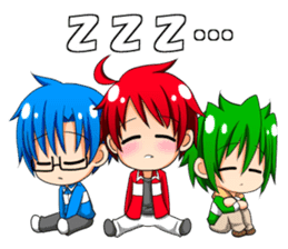 RGB hero cadet sticker #8086579