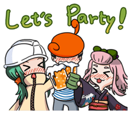 Dessert Friends! sticker #8086623