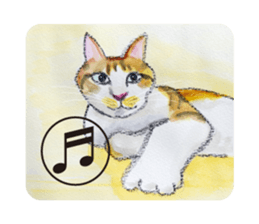 Karuta of Cats sticker #8086704