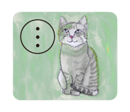 Karuta of Cats sticker #8086707
