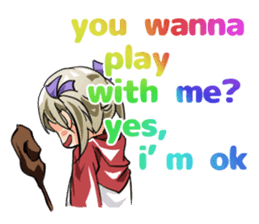 Online! Hizumi-chan Lv.1e sticker #8086789