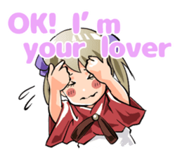 Online! Hizumi-chan Lv.1e sticker #8086793