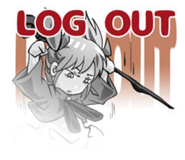 Online! Hizumi-chan Lv.1e sticker #8086804