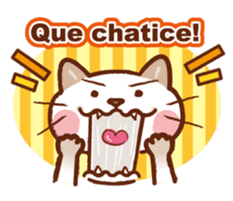 Gato fofo!Portuguese version.(cute cat) sticker #8087258