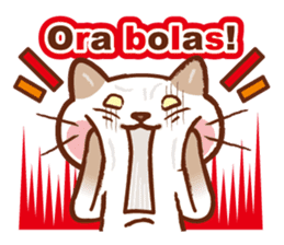 Gato fofo!Portuguese version.(cute cat) sticker #8087260