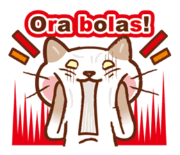 Gato fofo!Portuguese version.(cute cat) sticker #8087260