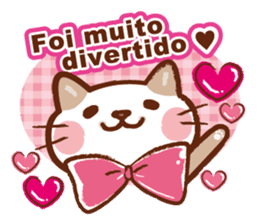 Gato fofo!Portuguese version.(cute cat) sticker #8087261