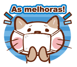 Gato fofo!Portuguese version.(cute cat) sticker #8087262