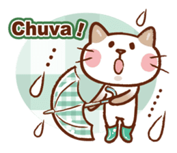 Gato fofo!Portuguese version.(cute cat) sticker #8087282