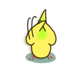 Budgerigar ! sticker #8087287