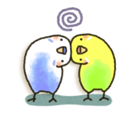 Budgerigar ! sticker #8087317