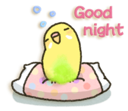 Budgerigar ! sticker #8087321