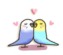 Budgerigar ! sticker #8087323