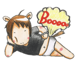 chubby horse  UMAX sticker #8087371