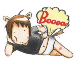 chubby horse UMAX sticker #8087371