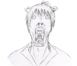 chubby horse  UMAX sticker #8087376