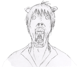 chubby horse UMAX sticker #8087376