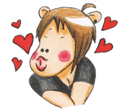 chubby horse UMAX sticker #8087386