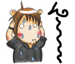 chubby horse UMAX sticker #8087396