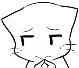 Yukari & cat friends sticker #8087421