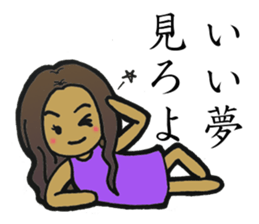 5 funny & cute girls sticker #8087808