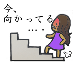 5 funny & cute girls sticker #8087811