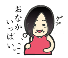 5 funny & cute girls sticker #8087821