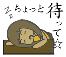 5 funny & cute girls sticker #8087832