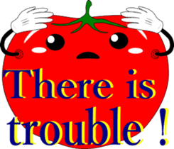 Safety confirmation by vegetables ( men) sticker #8088009