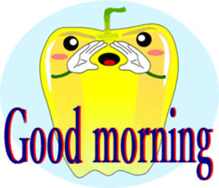 Safety confirmation by vegetables ( men) sticker #8088014