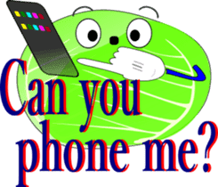 Safety confirmation by vegetables ( men) sticker #8088039