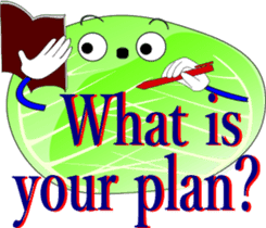 Safety confirmation by vegetables ( men) sticker #8088040