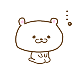 Bear of the loneliness sticker #8088625